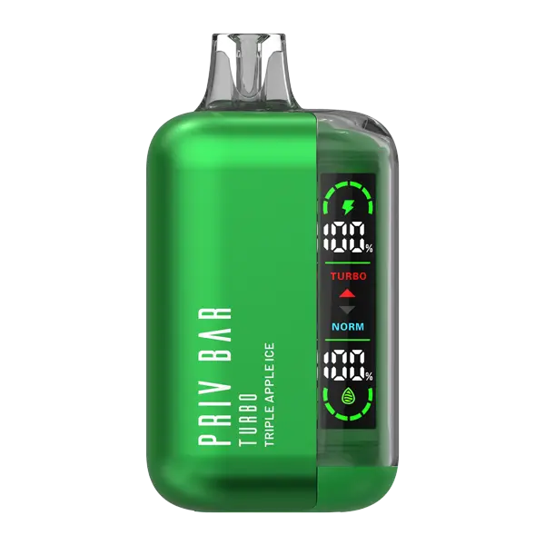 BUY 1 GET 1 FREE Triple Apple Ice Priv Bar Turbo | Vape Amazon India