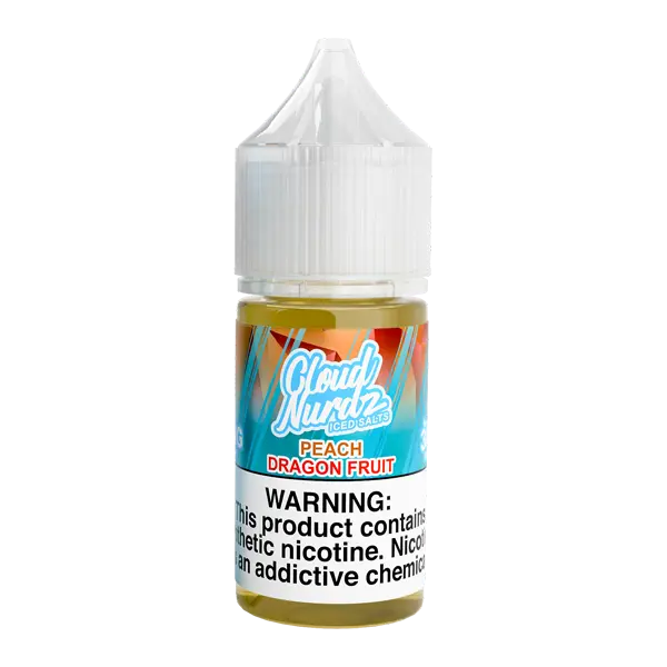 BUY 1 GET 1 FREE Iced Peach Dragon Fruit Cloud Nurdz Salts | Vape Amazon India