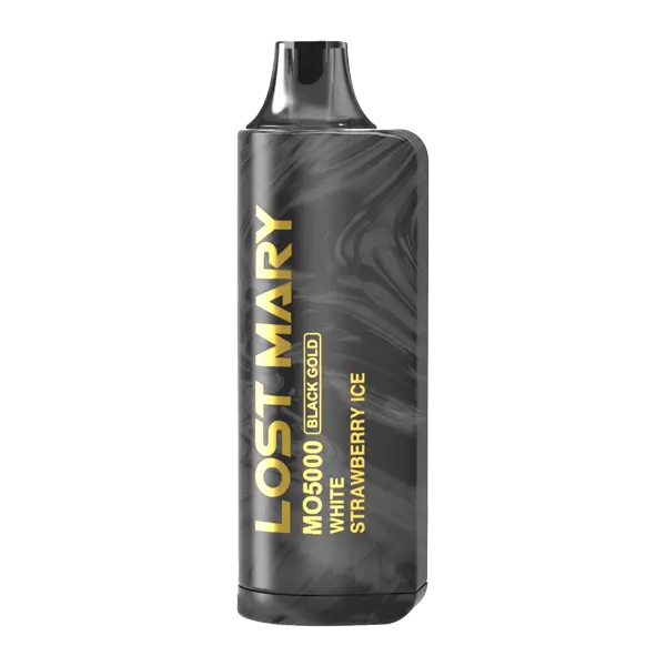 BUY 1 GET 1 FREE White Strawberry Ice Lost Mary MO5000 Black Gold Edition | Vape Amazon India