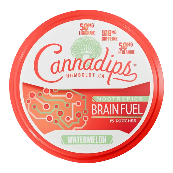 BUY 1 GET 1 FREE Watermelon CANNADIPS Brain Fuel Pouches | Vape Amazon India