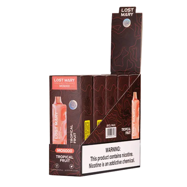 BUY 1 GET 1 FREE Tropical Fruit Lost Mary MO5000 | Vape Amazon India Lost Mary